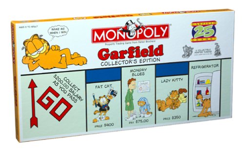Garfield Monopoly - when bad things happen to bad games