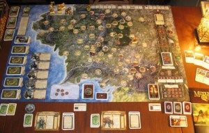Middle Earth Quest Game Board